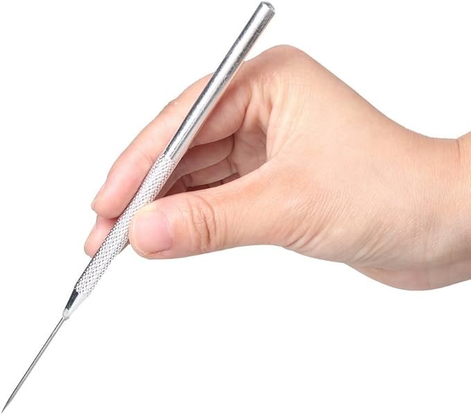2 Piece Clay Needle Tools, Ceramic Detail Tools, Clay Modeling Sculpture Playdough Pro Needle Detail Tools - Image 3