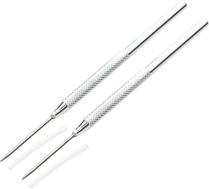 2 Piece Clay Needle Tools, Ceramic Detail Tools, Clay Modeling Sculpture Playdough Pro Needle Detail Tools - Image 2