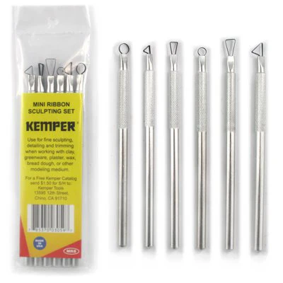 MINI RIBBON SCULPTING SET FOR CLAY
